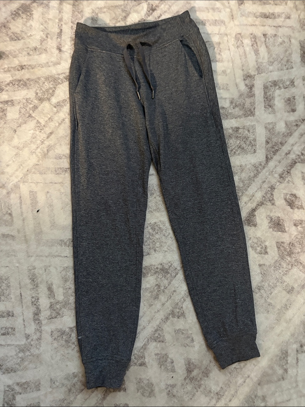 lululemon athletica Heather Charcoal Jogger Pants
